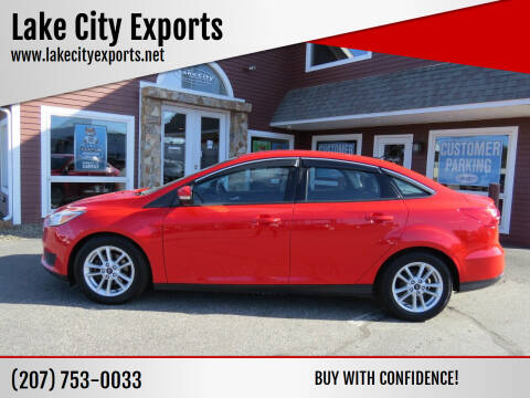 2016 Ford Focus for sale at Lake City Exports in Auburn ME