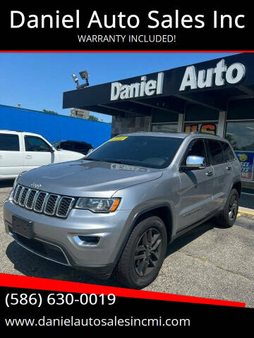 2020 Jeep Grand Cherokee for sale at Daniel Auto Sales Inc in Clinton Township MI