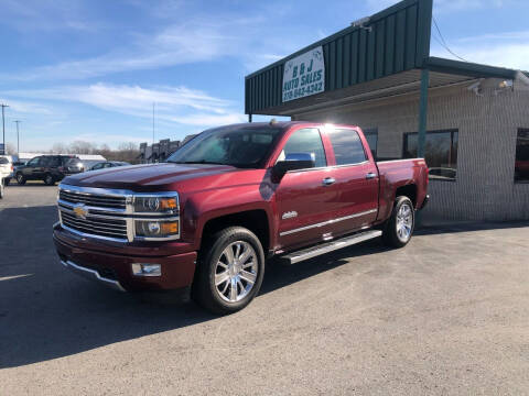 2014 Chevrolet Silverado 1500 for sale at B & J Auto Sales in Auburn KY