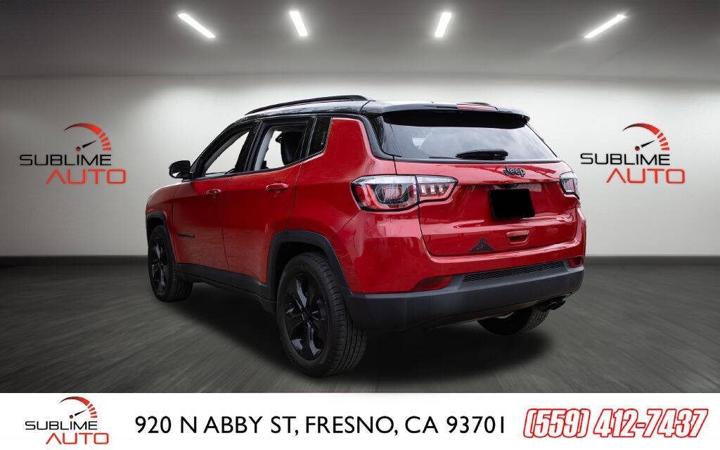 2020 Jeep Compass for sale at SUBLIME AUTO in Fresno, CA