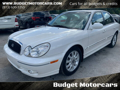 2004 Hyundai Sonata for sale at Budget Motorcars in Tampa FL