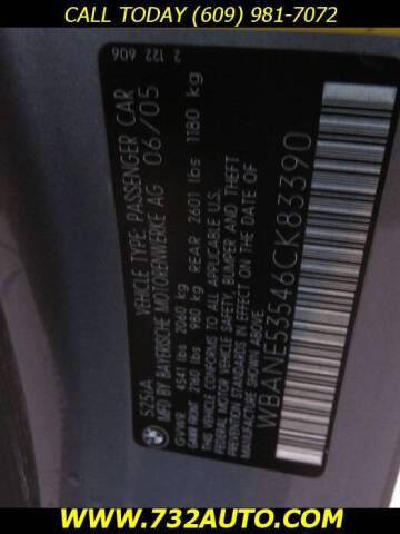 2006 BMW 5 Series 525i