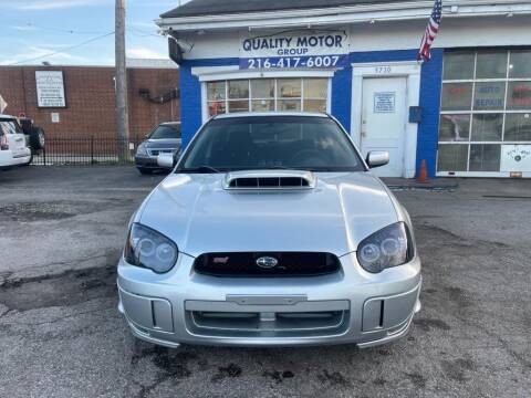 2004 Subaru Impreza for sale at Quality Motor Group in Cleveland OH