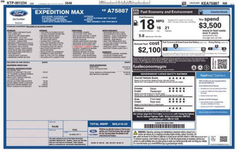 2019 Ford Expedition MAX Platinum