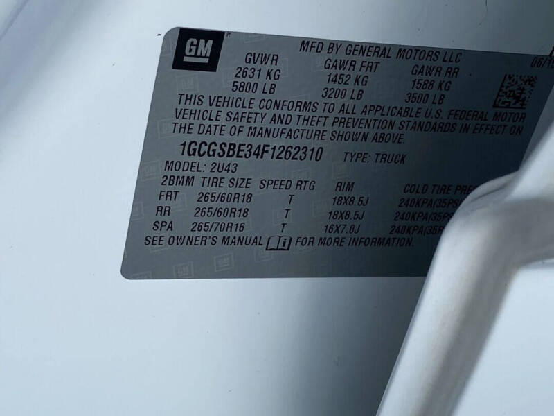 2015 Chevrolet Colorado