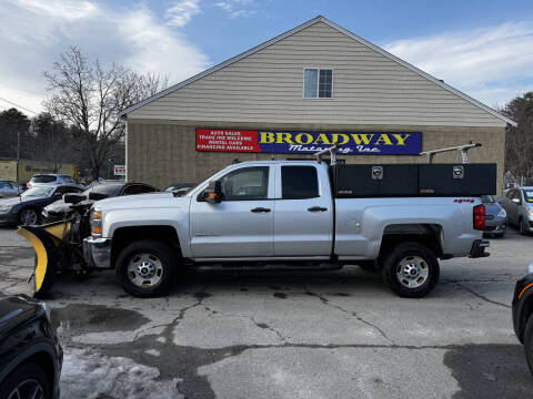 2019 Chevrolet Silverado 2500HD for sale at Broadway Motoring Inc. in Ayer MA
