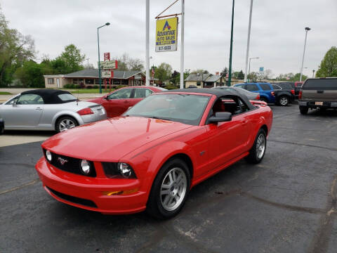2005 Ford Mustang for sale at Advantage Auto Sales & Imports Inc in Loves Park IL