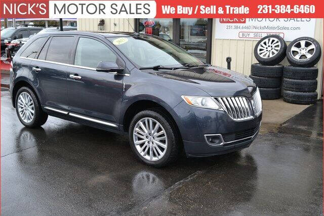 2015 Lincoln MKX for sale at Nick's Motor Sales in Kalkaska MI