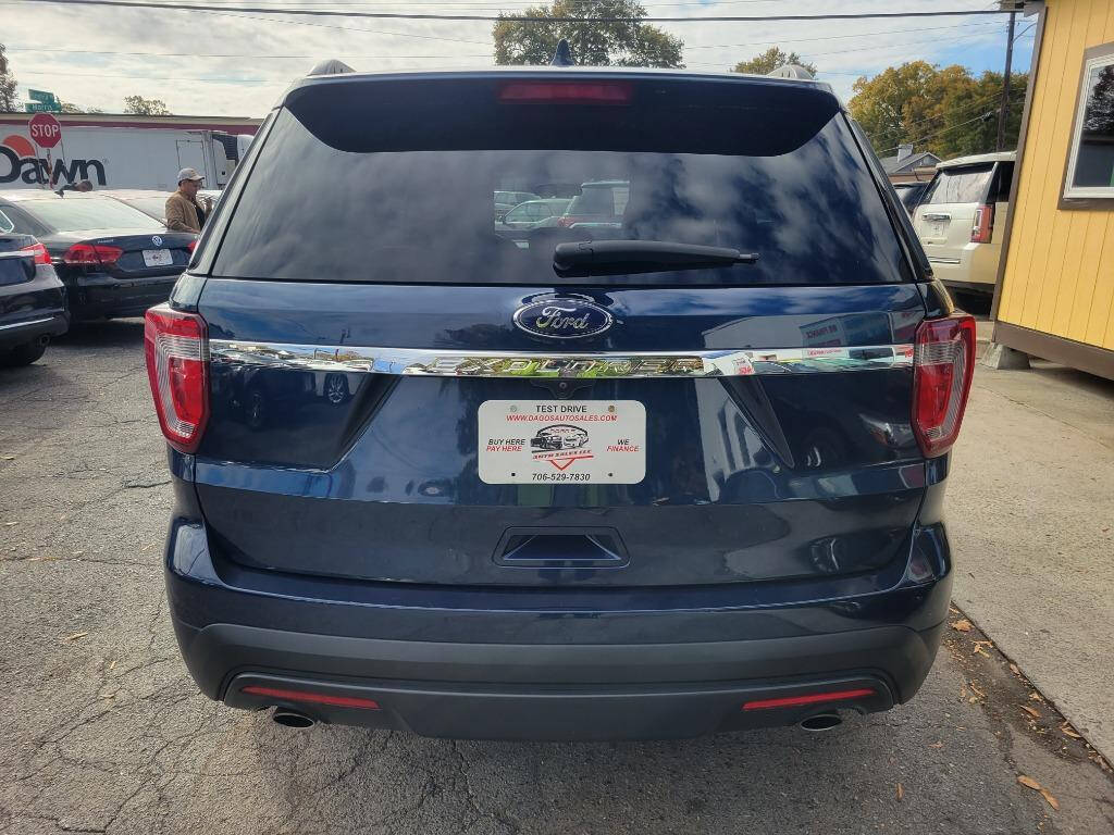 2017 Ford Explorer for sale at DAGO'S AUTO SALES LLC in Dalton, GA