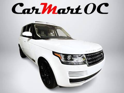 2017 Land Rover Range Rover for sale at CarMart OC in Costa Mesa CA