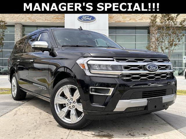 Black 2024 Ford Expedition MAX Platinum 4x2 Platinum 4dr SUV 1