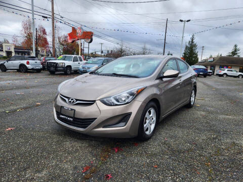 2014 Hyundai Elantra for sale at Leavitt Auto Sales and Used Car City in Everett WA