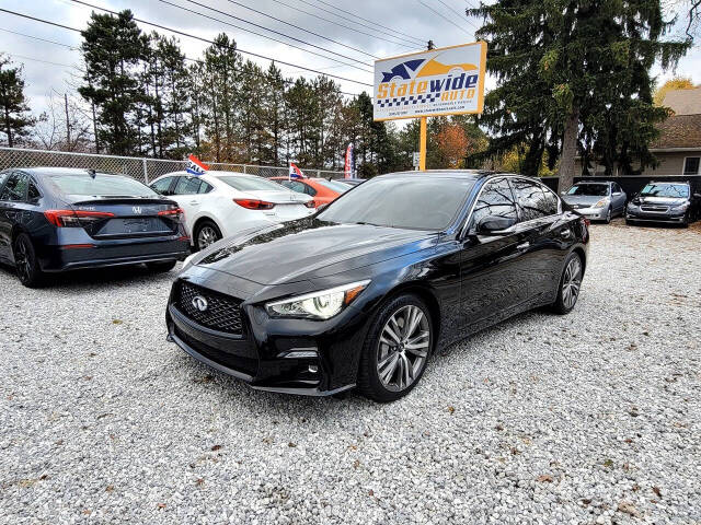 2019 INFINITI Q50 for sale at Statewide Auto LLC in Akron, OH