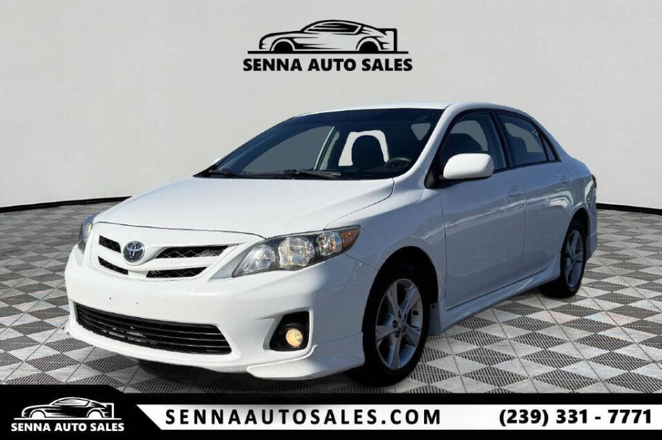 2012 Toyota Corolla for sale at SENNA AUTO SALES in Naples, FL