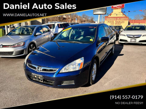 2007 Honda Accord for sale at Daniel Auto Sales in Yonkers NY