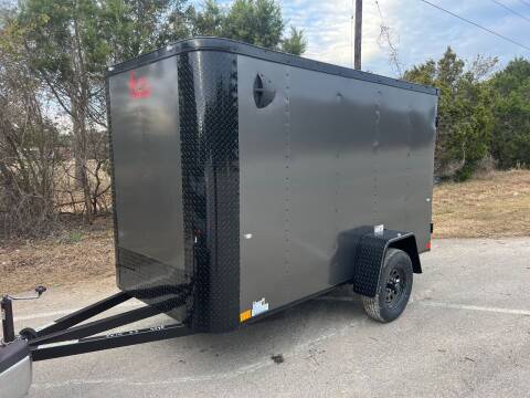 2023 CARGO CRAFT 5X10 REAR DOORS for sale at Trophy Trailers in New Braunfels TX