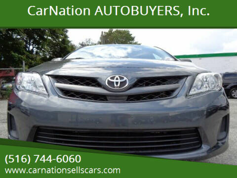 2012 Toyota Corolla for sale at CarNation AUTOBUYERS Inc. in Rockville Centre NY