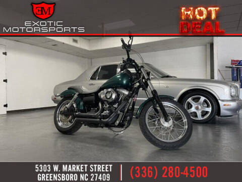 2008 HARLEY DAVIDSON FXDB DYNA GLIDE STREET BOB for sale at Exotic Motorsports in Greensboro NC