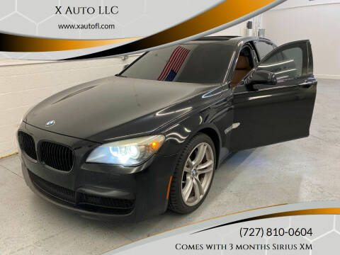 2012 BMW 7 Series for sale at X Auto LLC in Pinellas Park FL