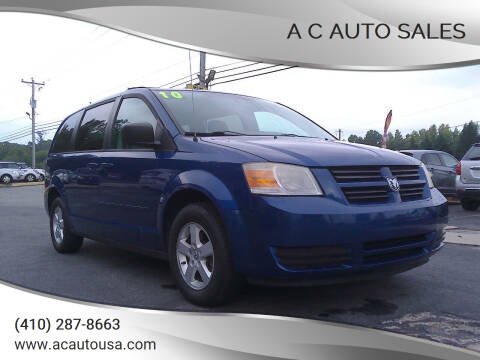 2010 Dodge Grand Caravan for sale at A C Auto Sales in Elkton MD