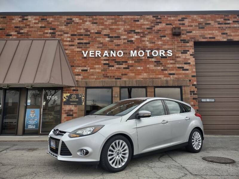 2012 Ford Focus for sale at Verano Motors in Addison IL