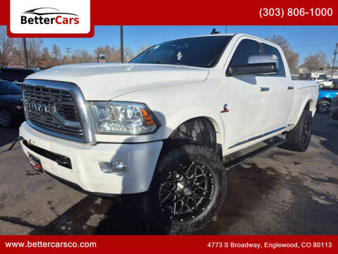2016 RAM 2500 for sale at Better Cars in Englewood CO