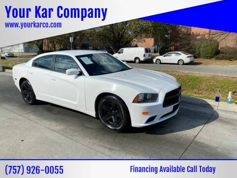2013 Dodge Charger for sale at Your Kar Company in Norfolk VA
