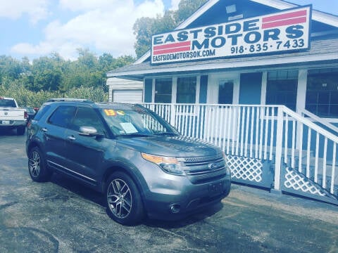 2013 Ford Explorer for sale at EASTSIDE MOTORS in Tulsa OK