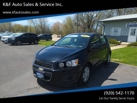2012 Chevrolet Sonic for sale at K&F Auto Sales & Service Inc. in Jefferson WI