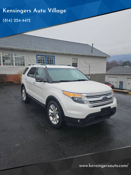 2014 Ford Explorer for sale at Kensingers Auto Village in Roaring Spring PA
