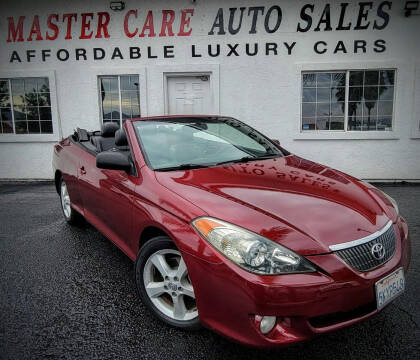 2005 Toyota Camry Solara for sale at Mastercare Auto Sales in San Marcos CA