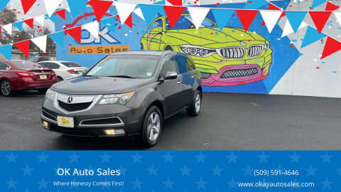 2011 Acura MDX for sale at OK Auto Sales in Kennewick WA