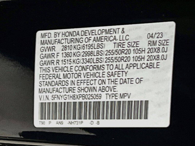 2023 Honda Pilot Elite