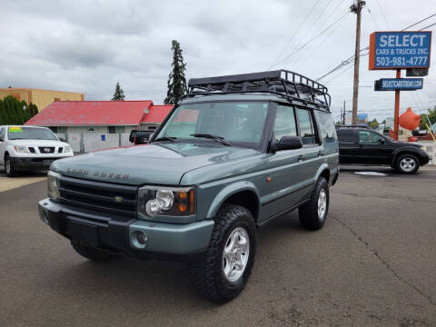 2004 Land Rover Discovery for sale at Select Cars & Trucks Inc in Hubbard OR