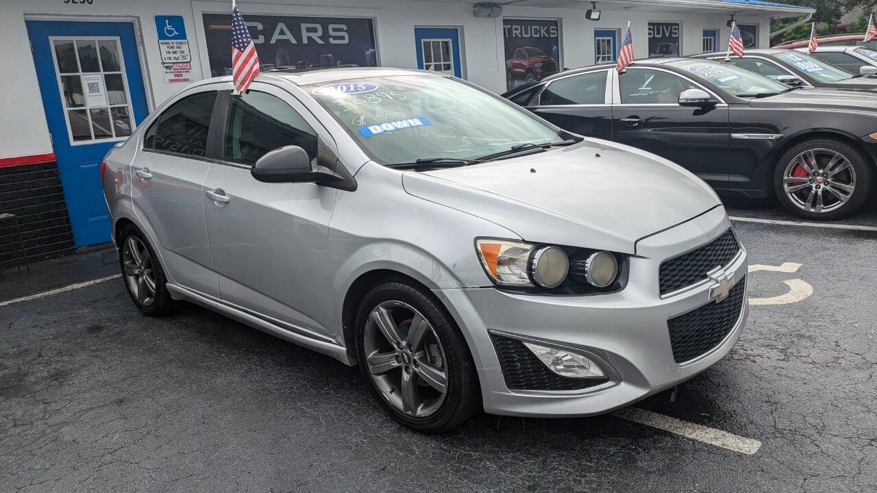 2015 Chevrolet Sonic for sale at Celebrity Auto Sales in Fort Pierce, FL