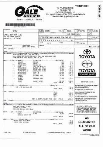 2021 Toyota Corolla LE