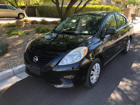 2013 Nissan Versa for sale at Above All Auto Sales in Las Vegas NV