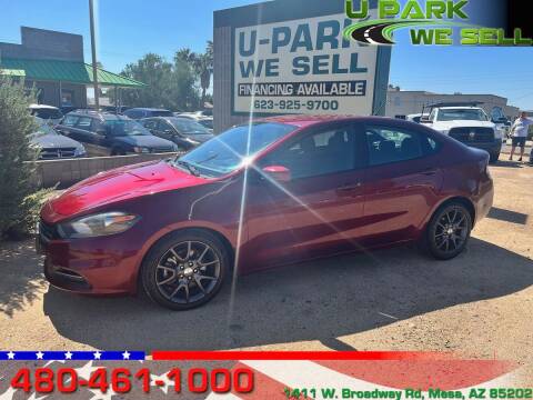 2015 Dodge Dart for sale at UPARK WE SELL AZ in Mesa AZ