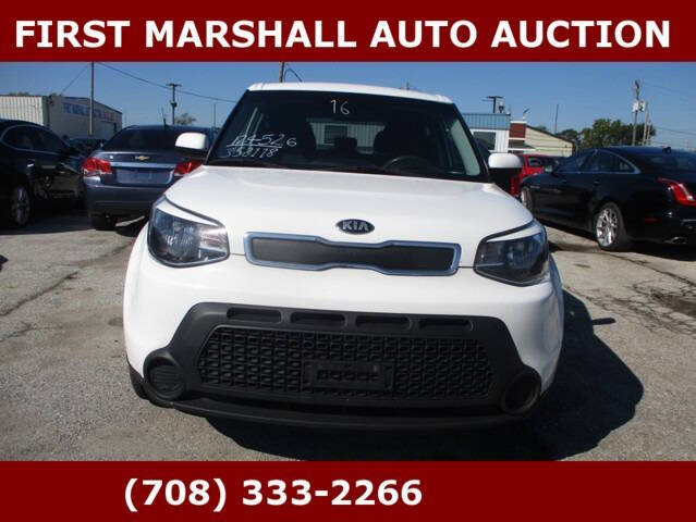 2016 Kia Soul for sale at First Marshall Auto Auction in Harvey IL