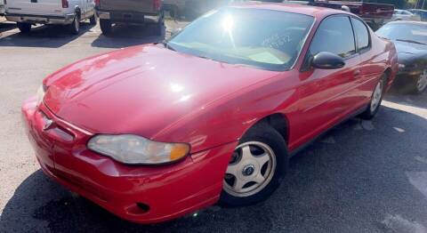 2004 Chevrolet Monte Carlo for sale at North Knox Auto LLC in Knoxville TN