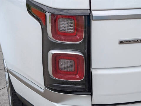 2018 Land Rover Range Rover Supercharged