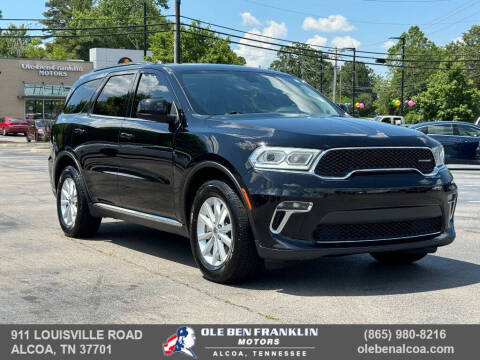 2021 Dodge Durango for sale at Ole Ben Franklin Motors KNOXVILLE - Alcoa in Alcoa TN