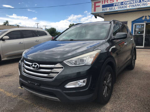2013 Hyundai Santa Fe Sport for sale at First Class Motors in Greeley CO