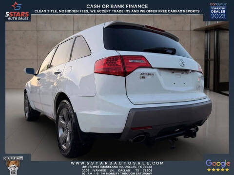 2007 Acura MDX SH-AWD w/Sport w/RES