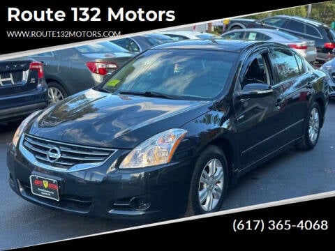 2012 Nissan Altima for sale at Route 132 Motors in Hyannis MA