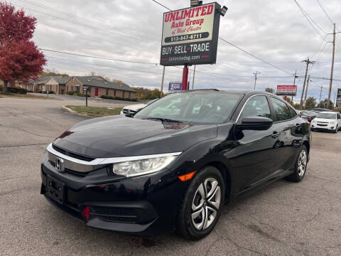 2018 Honda Civic for sale at Unlimited Auto Group in West Chester OH