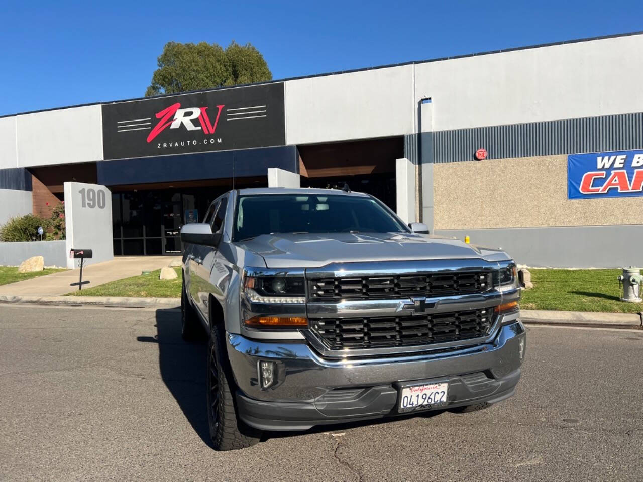 2017 Chevrolet Silverado 1500 for sale at ZRV AUTO INC in Brea, CA