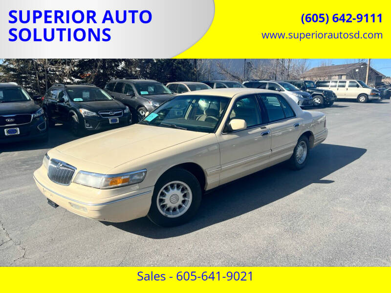1997 Mercury Grand Marquis for sale at SUPERIOR AUTO SOLUTIONS in Spearfish SD
