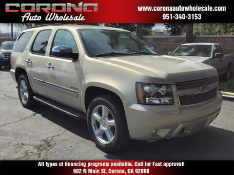 2011 Chevrolet Tahoe for sale at Corona Auto Wholesale in Corona CA