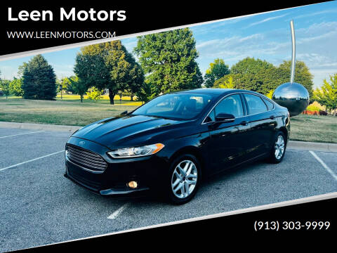 2014 Ford Fusion for sale at Leen Motors in Merriam KS